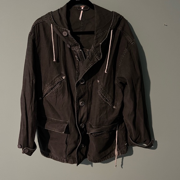 Free People Joshua Tree Anorak Oversized Jacket NWOT - Picture 4 of 5